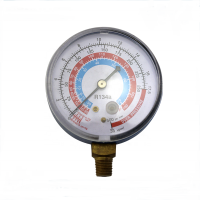 Good quality high standard freon gas pressure gauge