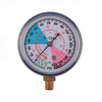 68mm Good quality high standard freon gas pressure meter