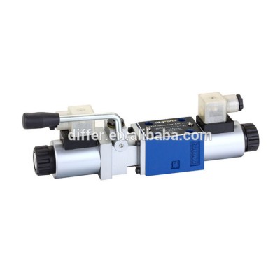 Rexroth WMME Solenoid Directional Control Valve With Emergency Lever